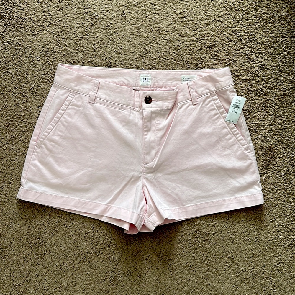 NWT - GAP Petite Pink Shorts